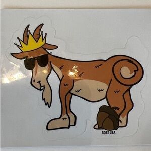 GOAT USA Sticker